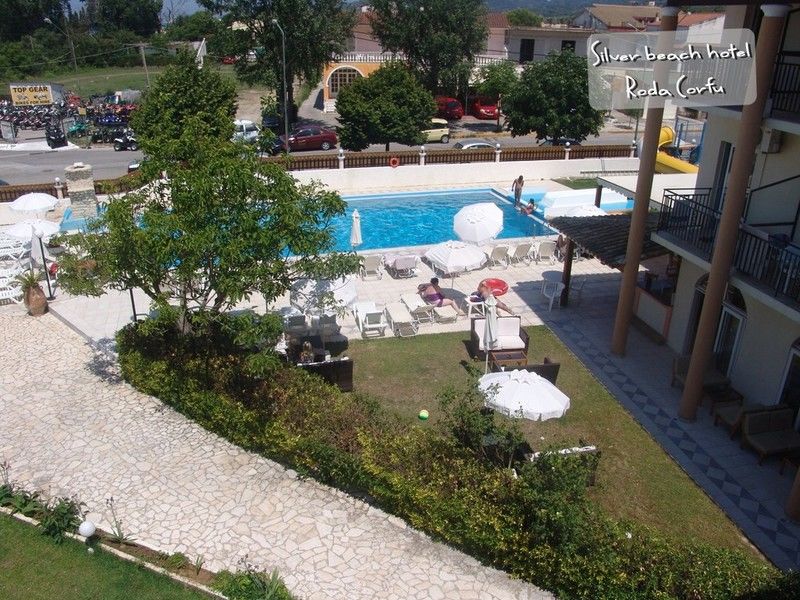 Silver Beach Hotel And Annexe Apartments (Adults Only) Roda  Buitenkant foto