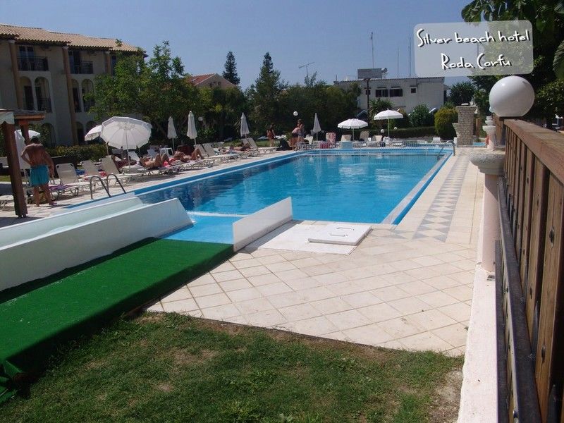 Silver Beach Hotel And Annexe Apartments (Adults Only) Roda  Buitenkant foto