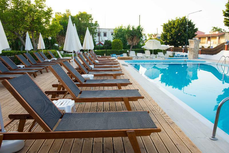 Silver Beach Hotel And Annexe Apartments (Adults Only) Roda  Buitenkant foto